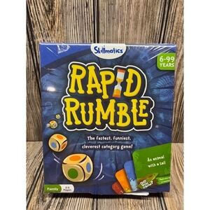 Skillmatics Rapid Rumble - Fast-Paced Board Game for Kids, Teens & Adults